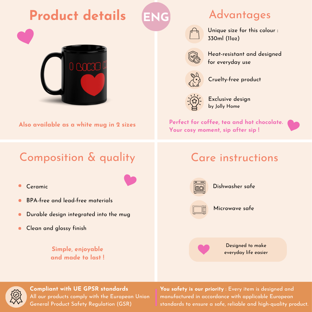 Mug Black | GG