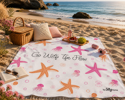 Couverture | Sea Flow white