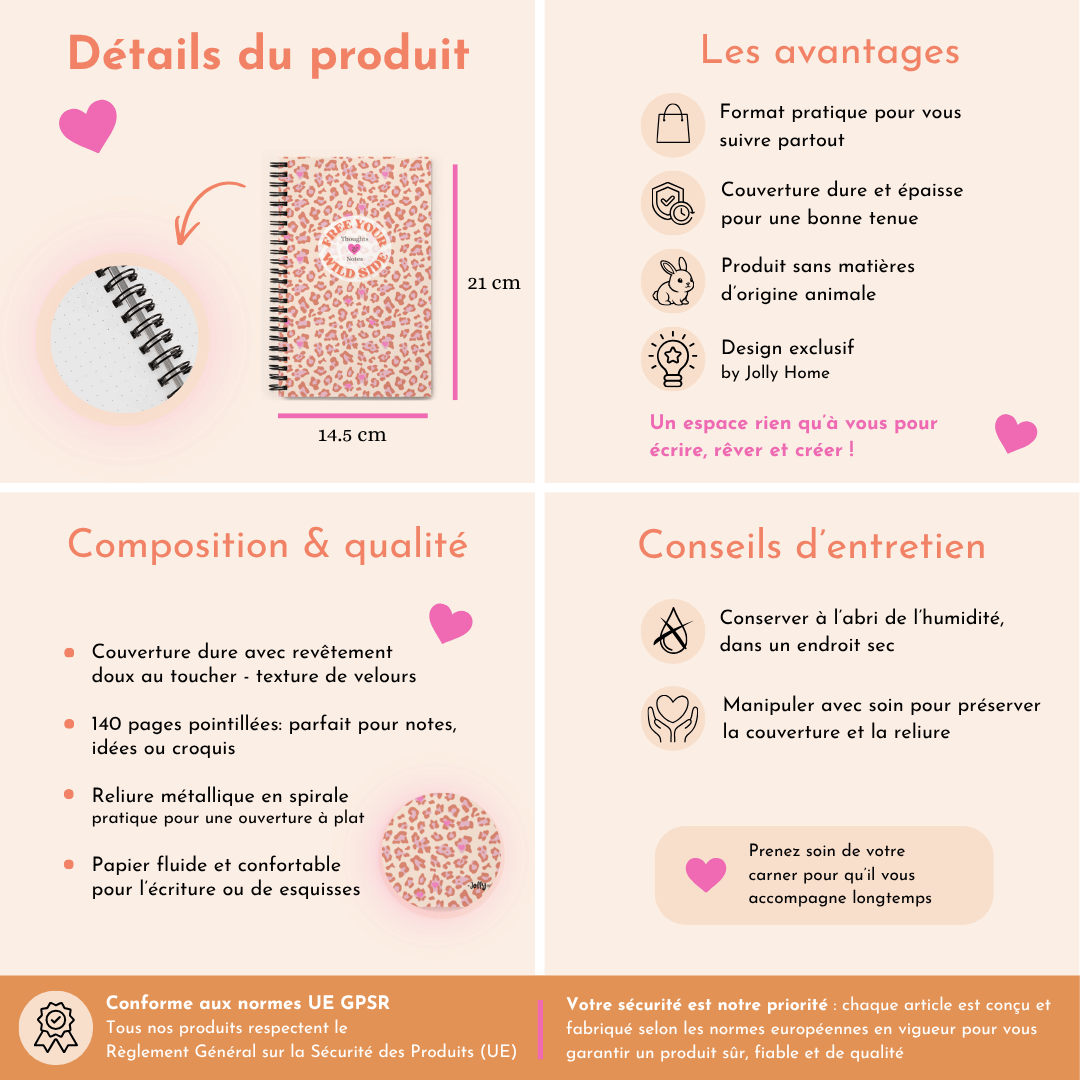 Carnet | GG Girly Black