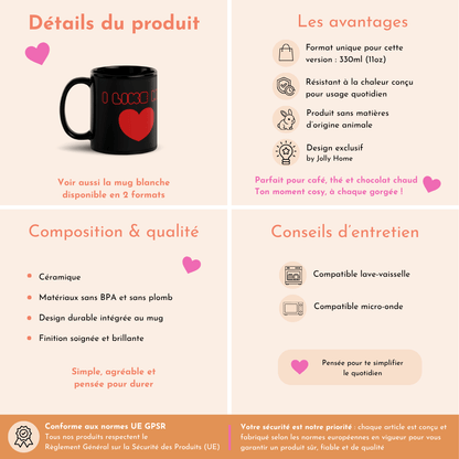 Mug Black | GG Girly